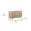 Commode double 63 po 63 po