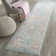 Beausejour Viscose Oriental Rug in Blue/Multi