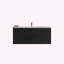 Meuble-lavabo suspendu de 122 cm (48 po) avec lavabo en céramique et tiroirs, design moderne et compact.