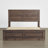 Farmhouse High Headboard Wood Platform Bed-368227451-368227444