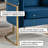 Zianah Velvet Barrel Chair-1091535237