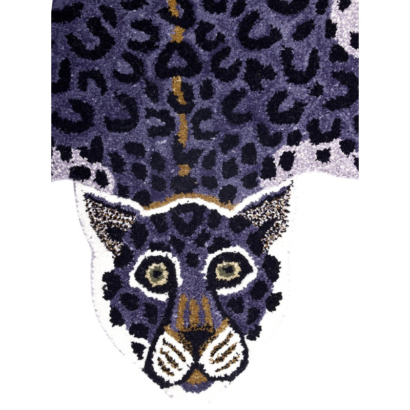 Tapis de tapis de yoga en laine guépard Veronica