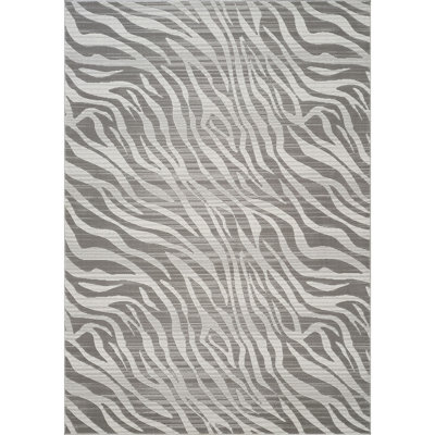 Gray 7 Ft. 10 In. X 10 Ft. 6 In. Area Rug