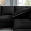 Chaise sans accoudoirs en velours de 23,6 po de largeur et module de chaise simple pour canapé modulaire Eyram-653582038