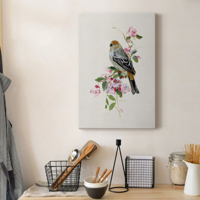 " Spring Song Goldfinch " Painting Print