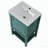 Frere 20'' Single Bathroom Vanity with Ceramic Top-967541937