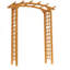 Treillis en bois de style pergola