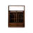 Modern Black Solid Wood Sideboard
