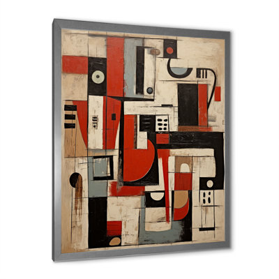 One More Voice Vintage Abstract - Modern Geometric Wall Art Prints