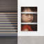 Child'S Gaze Through Mesh Abstract Contemporary Wall Art Print by Andi Halil - Print-602900176