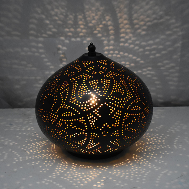Bratcher Metal Globe Lamp