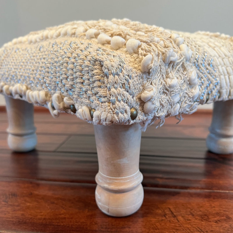 Solid Wood Accent Stool
