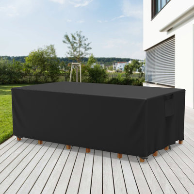 Waterproof Rectangular Patio Furniture Cover For Outdoor Furniture by Rebrilliant