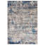 Glosco Abstract Splash Blue/Grey Area Rug-136710044