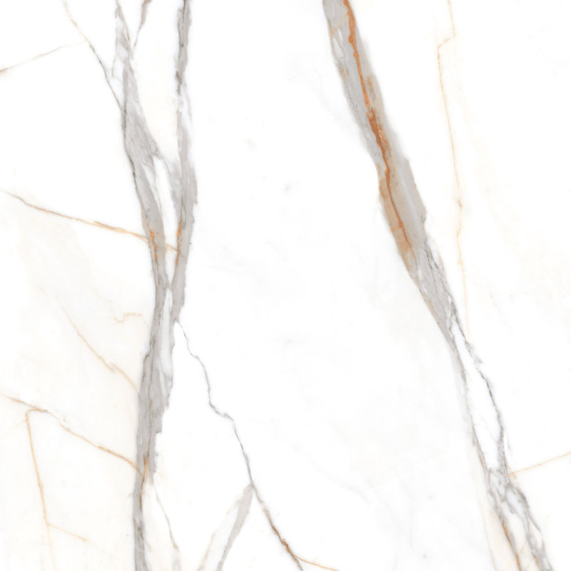 Carrelage en porcelaine mat naturel Calacatta