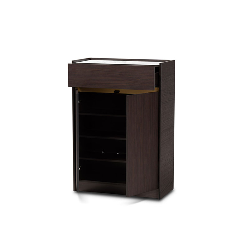 Larissa 8 Pair Shoe Storage Cabinet