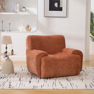 Fauteuil d'appoint surdimensionné rembourré