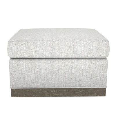 Fisher Plinth Base Ottoman