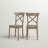 19'' H Acacia Side Chair