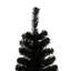 Arbre de Noël mince de 7,5 pi, espace avec branches pliables et base en métal