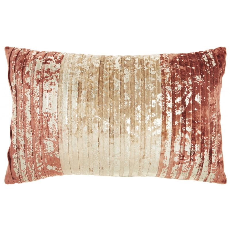 Coussin lombaire à deux tons