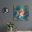 Art mural en métal «Fan Tail Fantasy» par St. Hilaire Elizabeth, Bay Isle Home ™-1239558343
