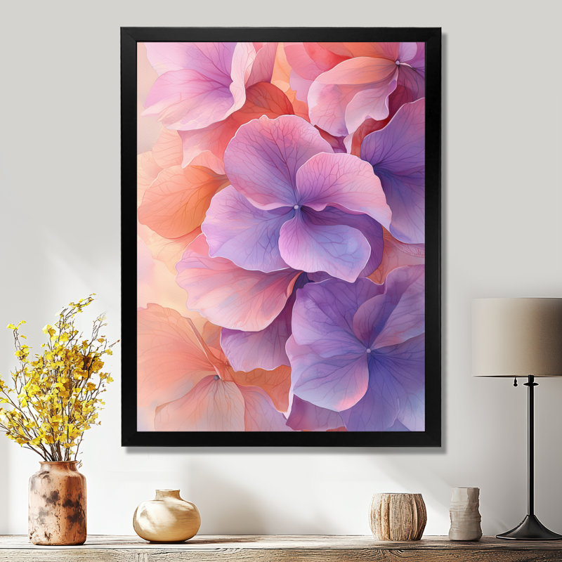 Halstead - Floral Canvas Prints, Reproduction encadrée d'une seule photo, Noir, noir, noir, noir, H 20 po x l 12 po