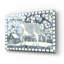 «Farm Life II Stripe Border» par Miranda Thomas, art mural en verre acrylique-51867840