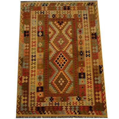 Azpeitia Wool Southwestern Indoor Rug