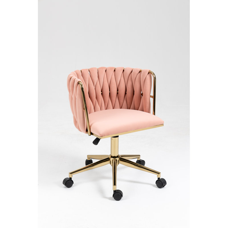 Chaise de bureau, Rose