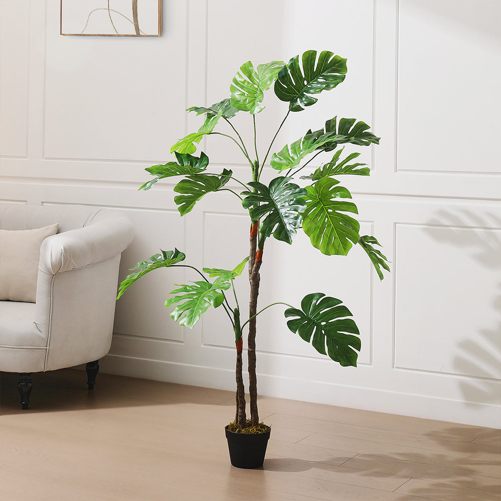 Faux Plant in Nursery Pot