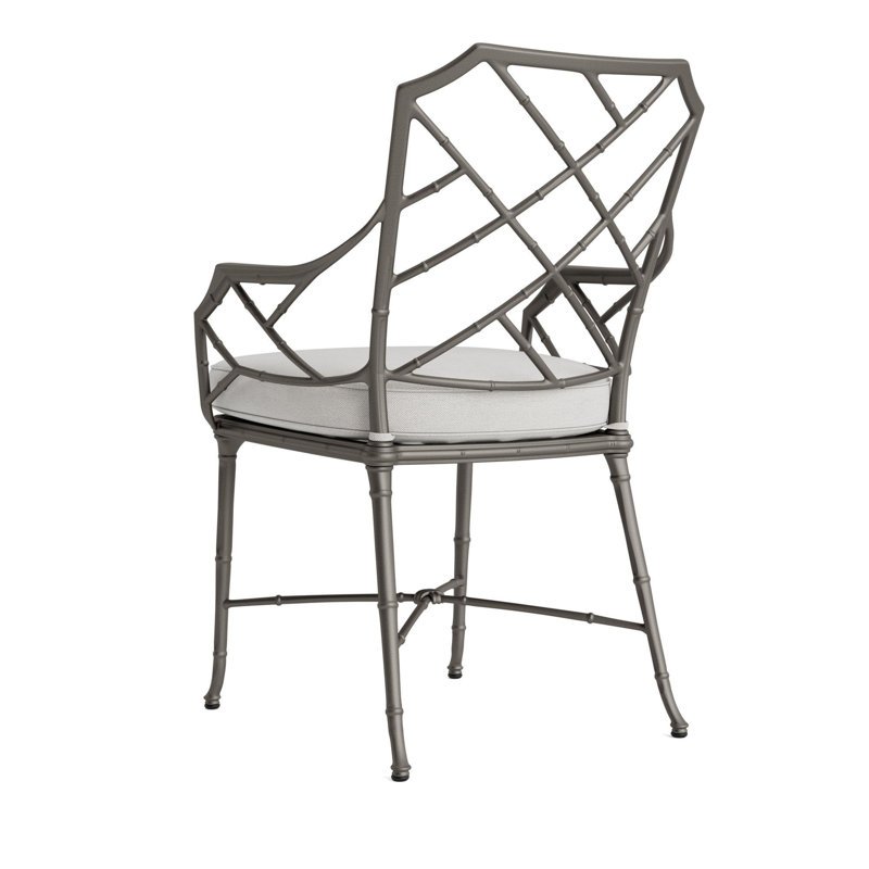 Calcutta Outdoor Dining Chair, Mica, Fusion Dove