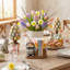 Porte-serviette chef Butler, figurine bistro français en résine, décor de table de cuisine de ferme, cadeau de pendaison de crémaillère