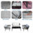 Bogi 4 - Person Patio Conversation Set with Cushions