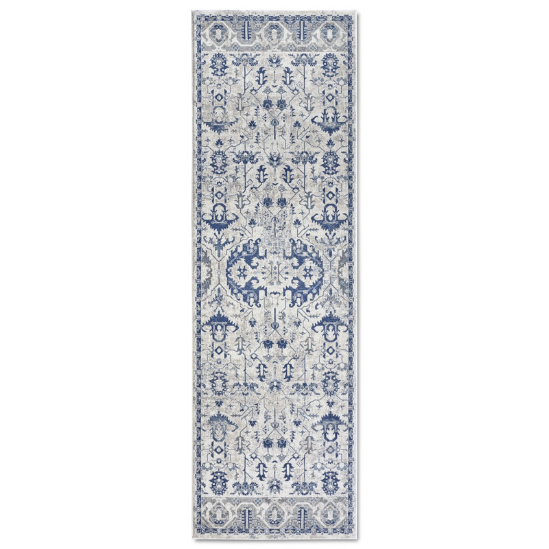 Emmanuel short pile rug - classic living room, bedroom or hallway, Runner 80 x 240cm