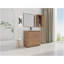 Meuble-lavabo autoportant 36 po avec lavabo en céramique et 2 portes à fermeture douce-553143924