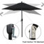 Parasol de marché inclinable 90 po Keiwarren-240370442
