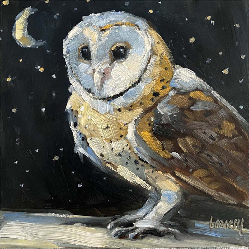 «Under the Moon» par Andrea Lavery, impression sur toile tendue