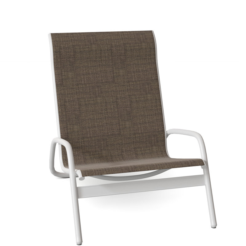 Beach Chair, Textured White, Carter