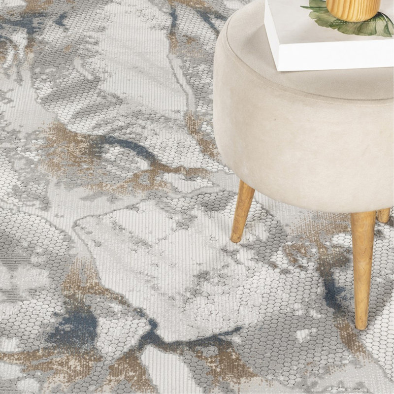 Pavillon de jardin gris 10 po X 10 pi 6 po Tapis, Rectangle 7 pi 10 po x 10 pi 6 po