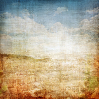 Landscape Fabric Background by Talshiar - Wrapped Canvas Print