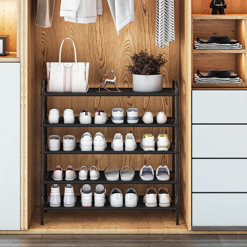 20 Pair Stackable Shoe Rack