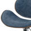 Tabouret de bar moderne pivotant rembourré Marana-1168484434