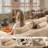 Bonless 104" Cloud Sectional Couch With L-shape Chaise, No Assembly Required, Modern Modular Sofa With Deep Seat, Upholstered Couches For Living Room Bedroom, Plush Corduroy Fabric-1909710462-1911384668