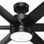 Ventilateur de plafond standard à 6 pales de 60 po avec ensemble d'éclairage inclus Solaria-48202949
