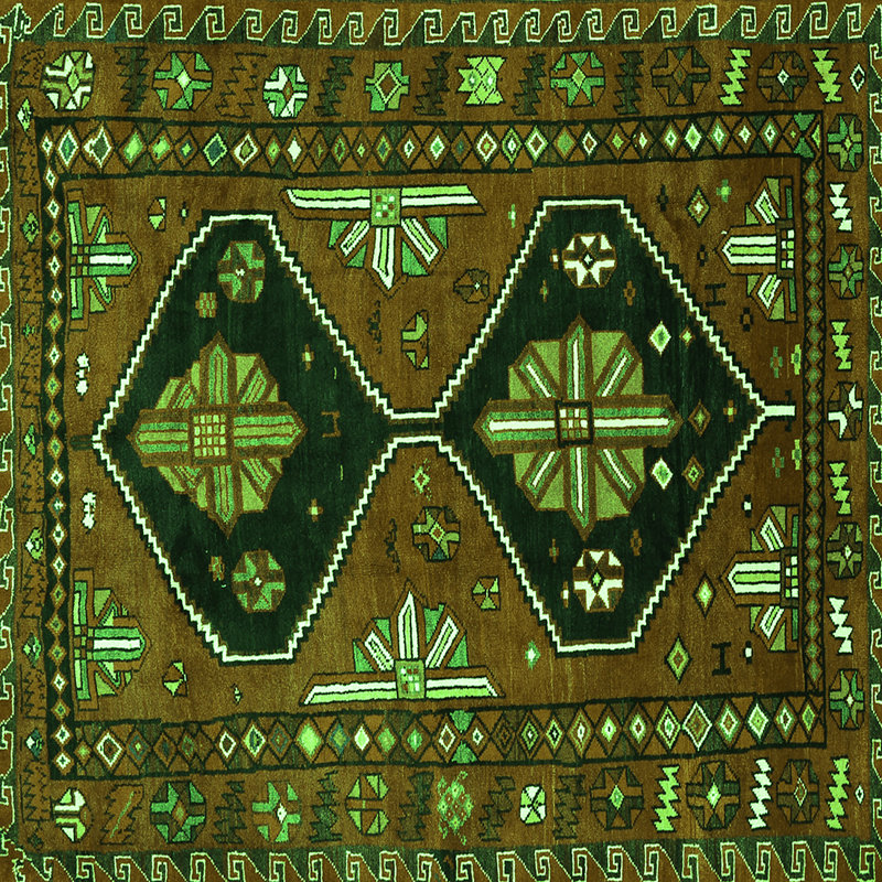 Performance Oriental Indoor Rug, Square 8'