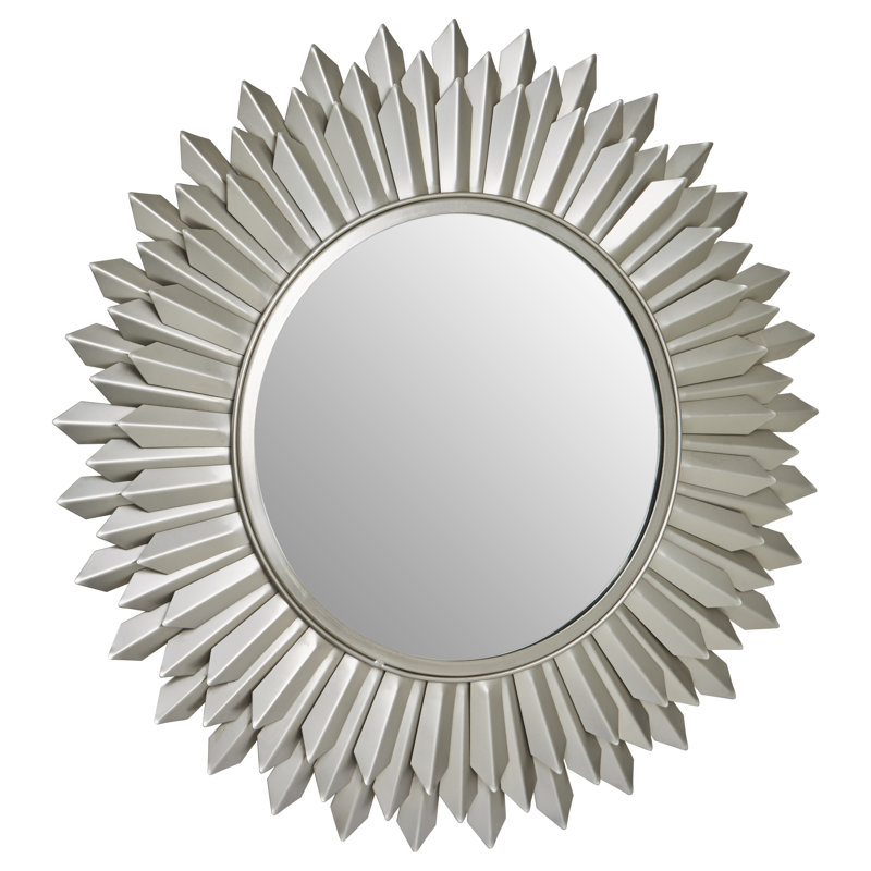 Buckland Metal Flat Wall Mirror
