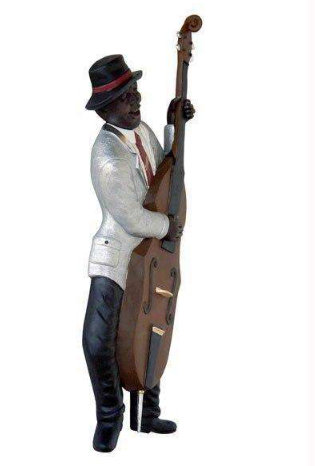 Bradynn Guitar Player Statue
