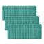 Ensemble de débarbouillettes 50 pièces Willow - 100% coton peigné, qualité supérieure 630 g / m², turquoise, ultra doux et très absorbant (50 serviettes de toilette)-139745313-139745328