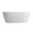 65 Inch Freestanding Solid Surface Soaking Bathtub For Bathroom